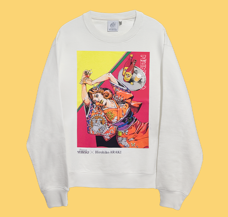 Yebisu Hirohiko Araki original design sweatshirt Western